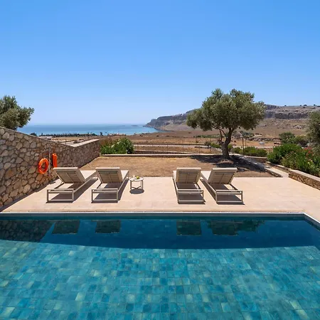 Casa 3 Lindos, Blue Line Villas, Private Swimming Pool *