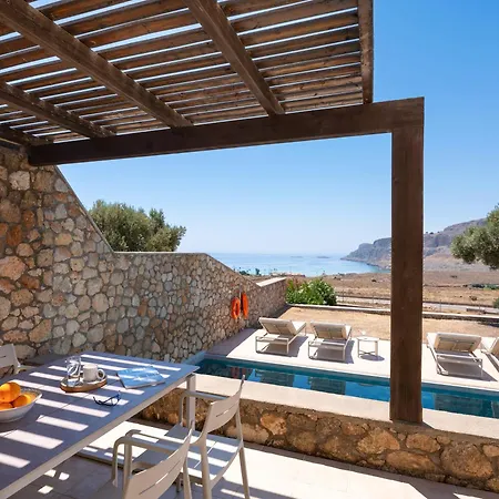 Casa 3 Lindos, Blue Line Villas, Private Swimming Pool *